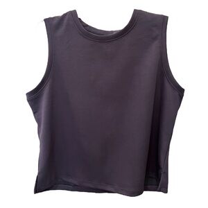 NWT Afitne Active Lifestyle Navy Sleeveless Tee Size L